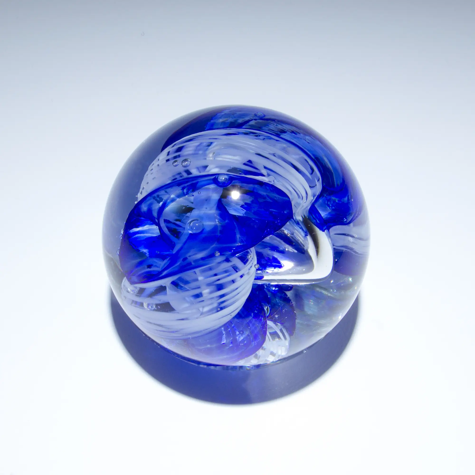 Circle of Life Paperweight - Royal Blue - Image 2
