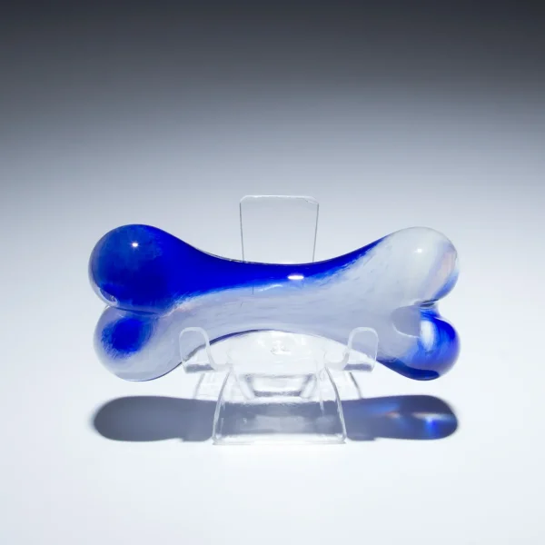 Dog Bone - Cobalt Blue