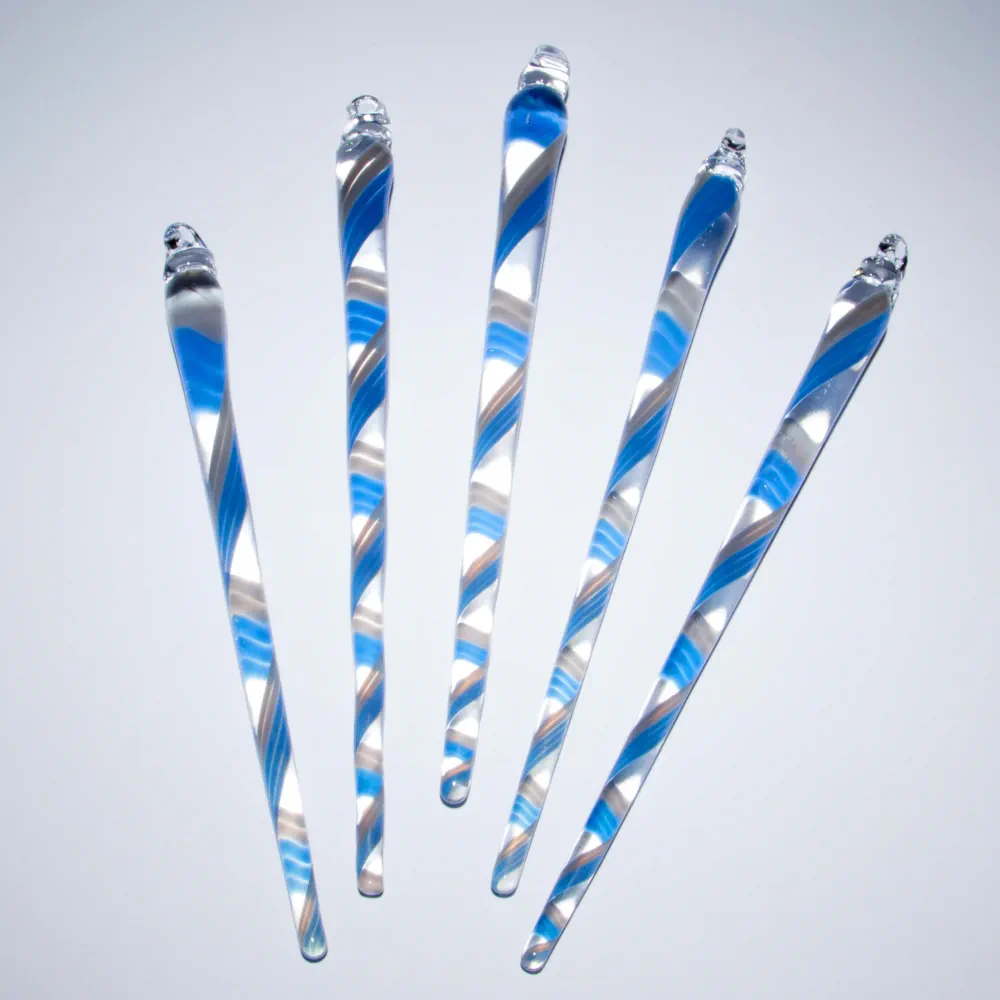 Glass Ornament - Lions Icicle - Image 3