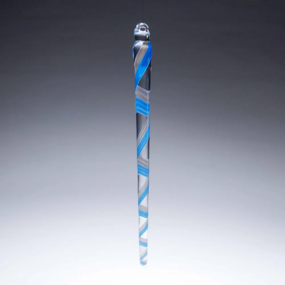 Glass Ornament - Lions Icicle