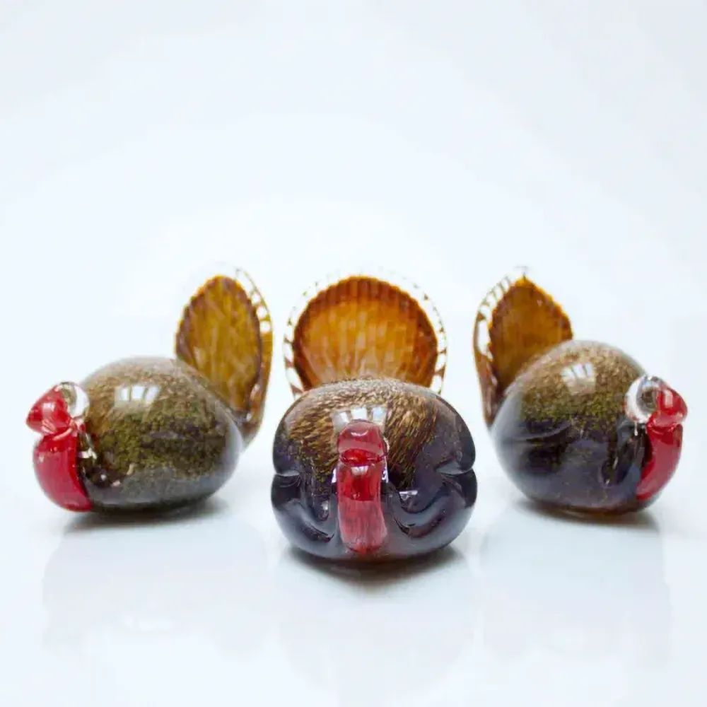 Glass Turkey Bird of Beauty - Image 5
