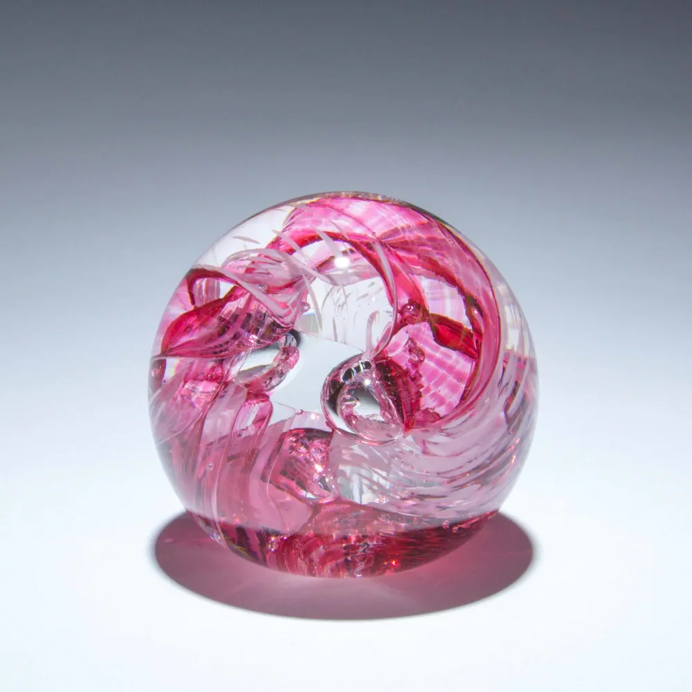 Circle of Life Paperweight - Ruby - Image 2