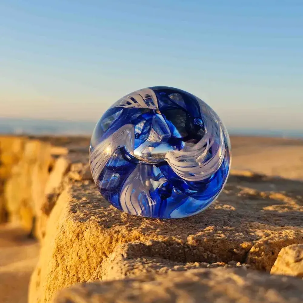 Circle of Life Paperweight - Royal Blue - Image 4
