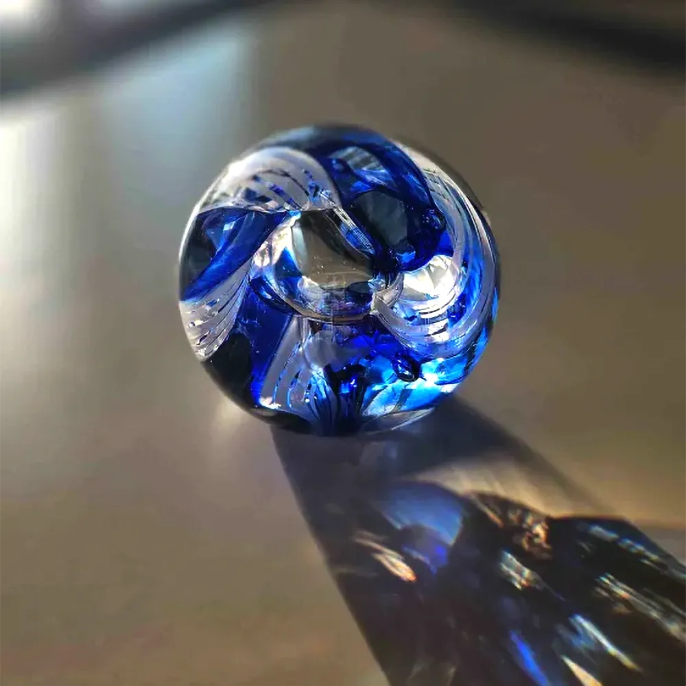 Circle of Life Paperweight - Royal Blue - Image 3