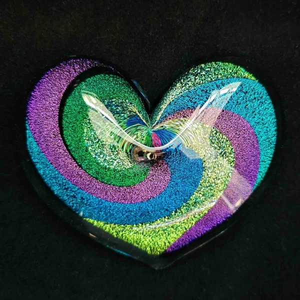 Heart Paperweight - Untamed