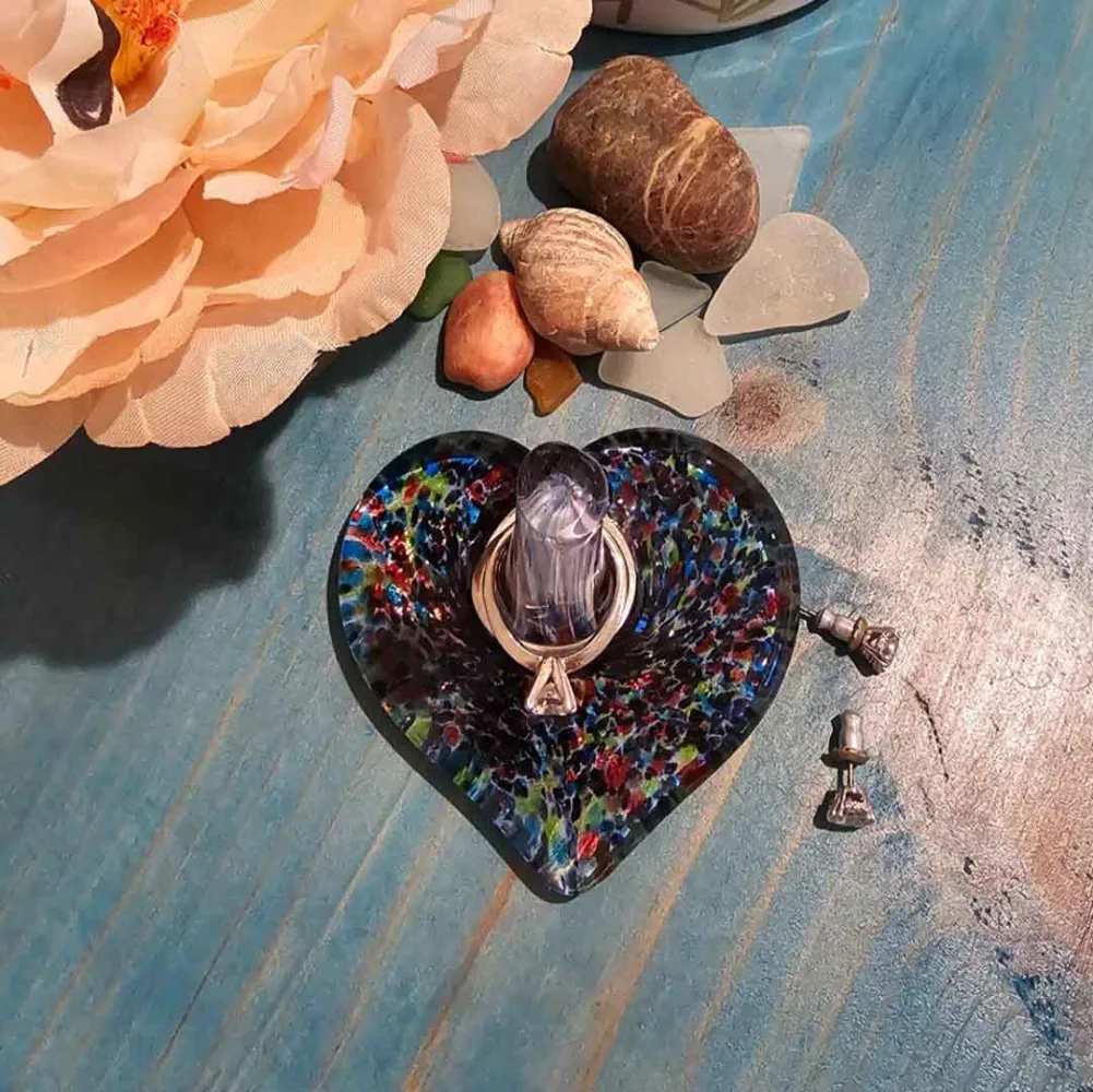 Glass Ring Holder - Confetti - Image 3