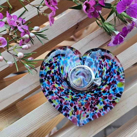 Glass Ring Holder - Confetti - Image 5