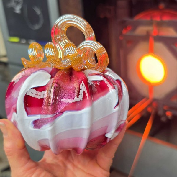 The Dolly Breast Cancer Awareness Pumpkin